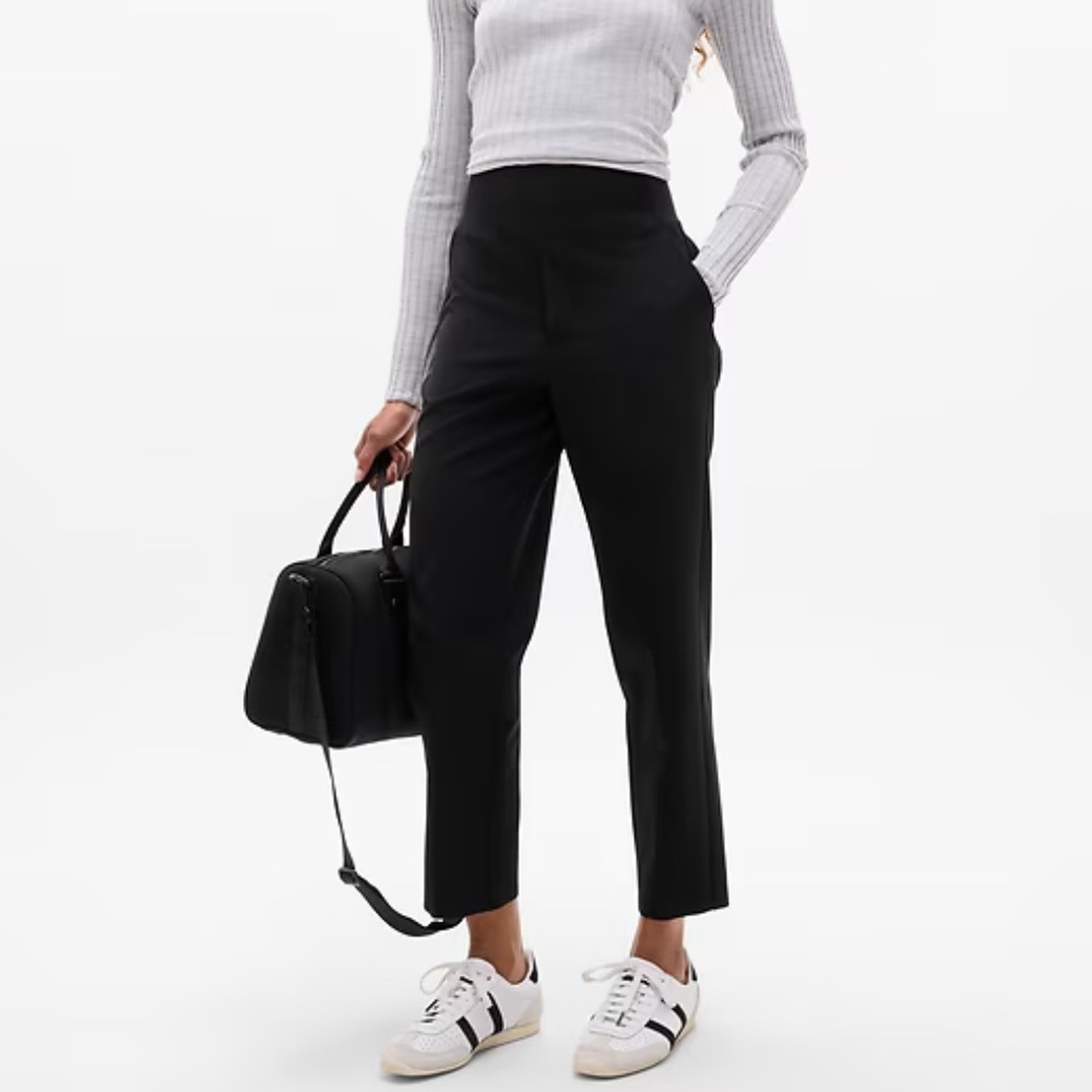 Athleta Endless High Rise Pant, black, size 6